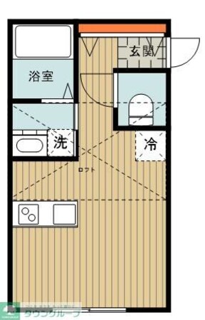 壱番館の物件間取画像